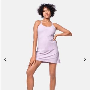 The Exercise Dress in Taro - S